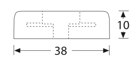 Datenblatt Gummifuß