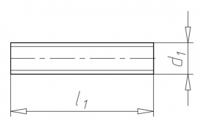 Gewindestange | 1 m Zuschnitt