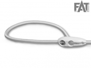 Spannseil mit Schnellfixierung 50cm weiß