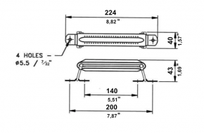 Penn Elcom Ledergriff